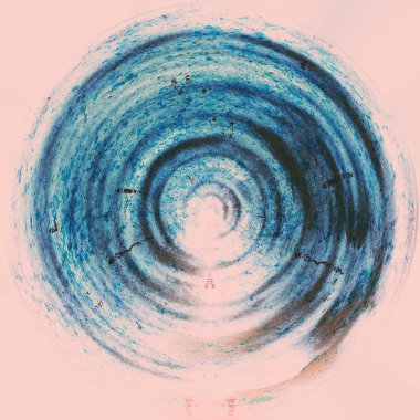 Vintage Stil Elemanları ile Küresel Grunge Arka Plan. Yaşlı Benekli Fon. Renkli Boya Dağınık Desen