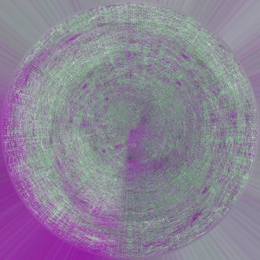 Koyu Grunge Geometrik Deseni