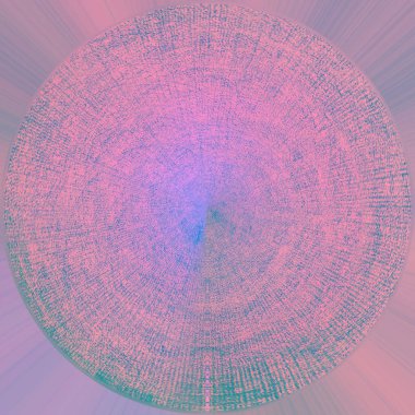 Koyu Grunge Geometrik Deseni