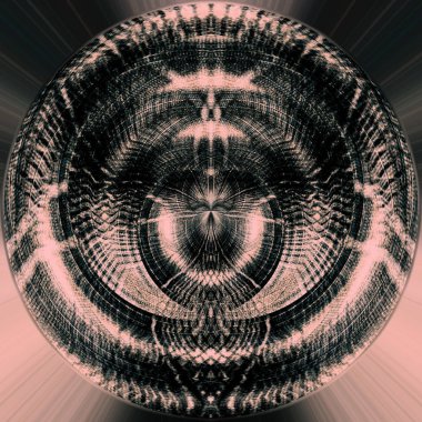 Koyu Grunge Geometrik Deseni