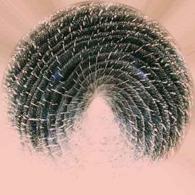 Vintage Stil Elemanları ile Küresel Grunge Arka Plan. Yaşlı Benekli Fon. Renkli Boya Dağınık Desen