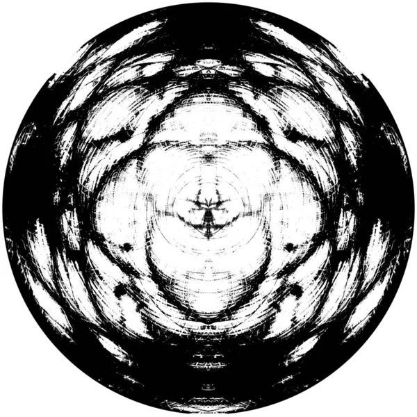 対称的なパターンのグランジカラーテクスチャ — ストック写真