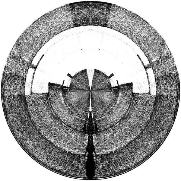 ダークグランジ幾何学模様 — ストック写真