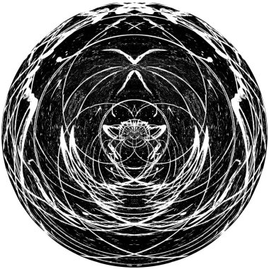 Soyut simetrik duvar arka plan