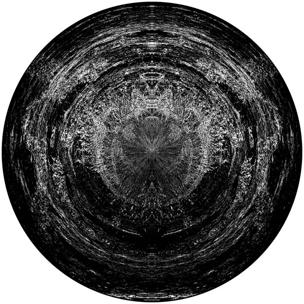 Abstrait Ink Blot Échantillon Brosse Noire Grunge Texture Dark Paint — Photo