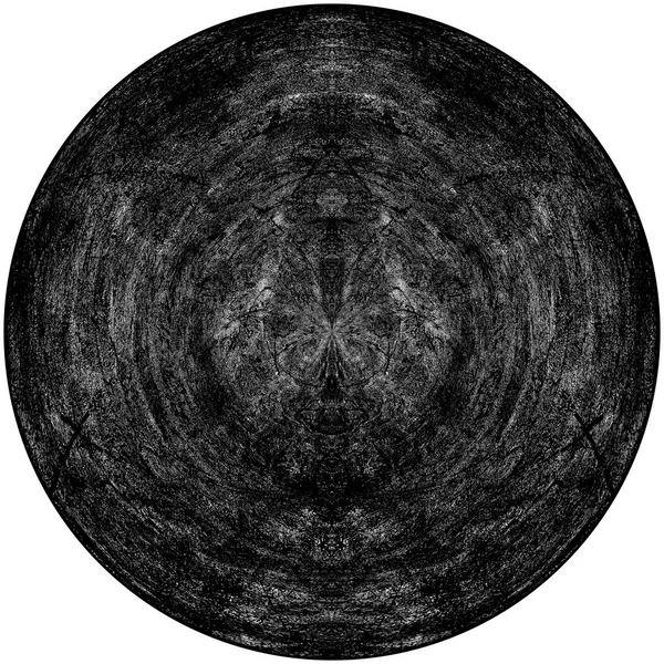 Abstracte Inktvlek Grunge Black Brush Monster Dark Paint Stroke Texture — Stockfoto