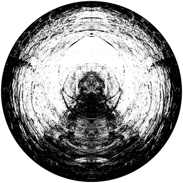 Abstrakt Blekksprut Grunge Svart Børsteprøve Mørk Stroke Texture Isolert Hvitt – stockfoto