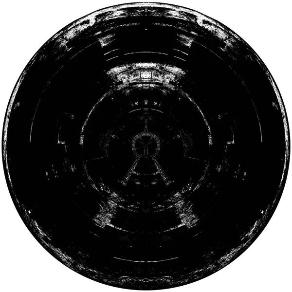 Abstrakcyjna Plama Atramentu Próbka Grunge Black Brush Tekstura Dark Paint — Zdjęcie stockowe