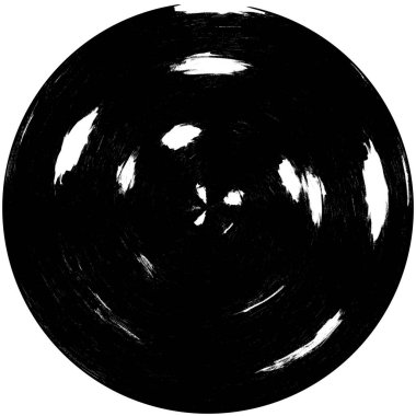 Soyut mürekkep lekesi. Grunge Kara Fırça Örnekleri. Koyu renk boya dokusu beyaza izole edilmiş. Ögeyi Ört