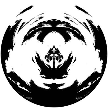 Soyut mürekkep lekesi. Grunge Kara Fırça Örnekleri. Koyu renk boya dokusu beyaza izole edilmiş. Ögeyi Ört