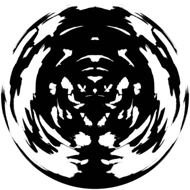 Soyut mürekkep lekesi. Grunge Kara Fırça Örnekleri. Koyu renk boya dokusu beyaza izole edilmiş. Ögeyi Ört