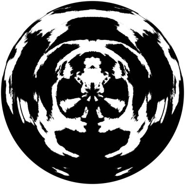 Soyut mürekkep lekesi. Grunge Kara Fırça Örnekleri. Koyu renk boya dokusu beyaza izole edilmiş. Ögeyi Ört