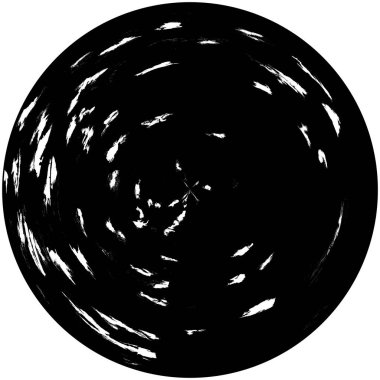 Soyut mürekkep lekesi. Grunge Kara Fırça Örnekleri. Koyu renk boya dokusu beyaza izole edilmiş. Ögeyi Ört