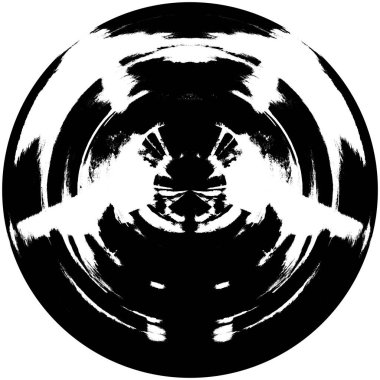 Soyut mürekkep lekesi. Grunge Kara Fırça Örnekleri. Koyu renk boya dokusu beyaza izole edilmiş. Ögeyi Ört