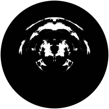 Soyut mürekkep lekesi. Grunge Kara Fırça Örnekleri. Koyu renk boya dokusu beyaza izole edilmiş. Ögeyi Ört