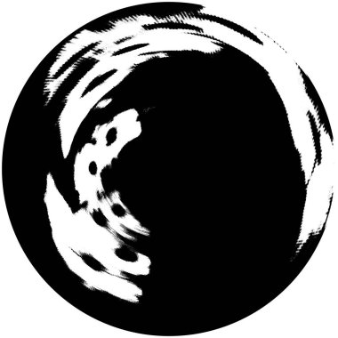 Soyut mürekkep lekesi. Grunge Kara Fırça Örnekleri. Koyu renk boya dokusu beyaza izole edilmiş. Ögeyi Ört