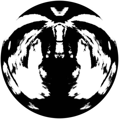 Soyut mürekkep lekesi. Grunge Kara Fırça Örnekleri. Koyu renk boya dokusu beyaza izole edilmiş. Ögeyi Ört