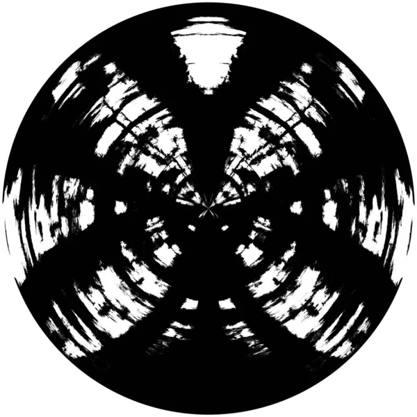 アブストラクトインク ブロット グランジブラックブラシサンプル 白に隔離されたダークペイントストロークテクスチャ オーバーレイ要素 — ストック写真
