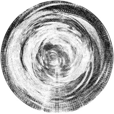 Eski boyanın dokusu ve alçı çatlakları arka planda.