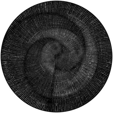 Soyut mürekkep lekesi. Grunge Kara Fırça Örnekleri. Koyu renk boya dokusu beyaza izole edilmiş. Ögeyi Ört