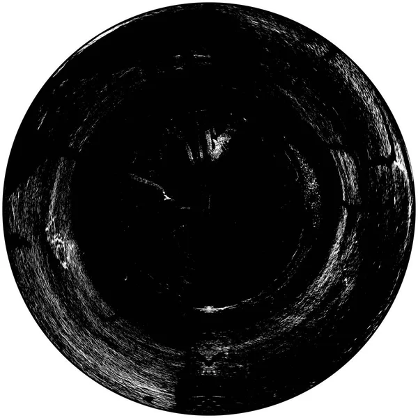 Abstrakter Tintenklecks Grunge Black Brush Sample Vorhanden Dunkle Paint Stroke — Stockfoto