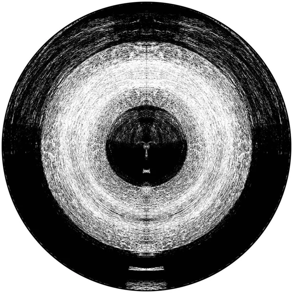 Absztrakt Ink Blot Grunge Fekete Kefe Minta Sötét Festék Stroke — Stock Fotó