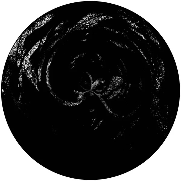 Abstract Ink Blot Grunge Black Brush Sample Dark Paint Stroke — Stock Photo, Image