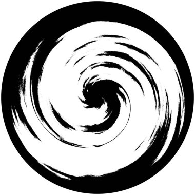 Soyut mürekkep lekesi. Grunge Kara Fırça Örnekleri. Koyu renk boya dokusu beyaza izole edilmiş. Ögeyi Ört