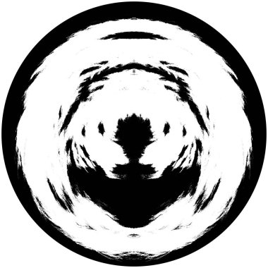 Soyut mürekkep lekesi. Grunge Kara Fırça Örnekleri. Koyu renk boya dokusu beyaza izole edilmiş. Ögeyi Ört