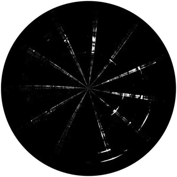 Abstrak Ink Blot Grunge Black Brush Sample Dark Paint Stroke — Stok Foto