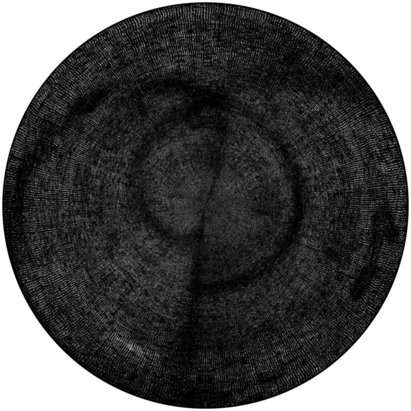 Abstrait Ink Blot Échantillon Brosse Noire Grunge Texture Dark Paint — Photo