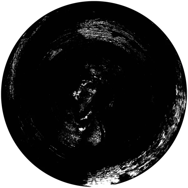 Abstrak Ink Blot Grunge Black Brush Sample Dark Paint Stroke — Stok Foto