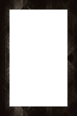 Retro desenli eski boyalı çerçeve