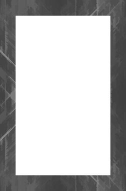 Retro desenli eski boyalı çerçeve