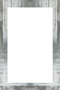 Retro desenli eski boyalı çerçeve