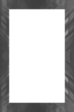 Retro desenli eski boyalı çerçeve