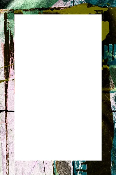 Renk Grunge Boya Yüzeyi — Stok fotoğraf