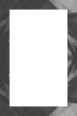 Retro desenli eski boyalı çerçeve