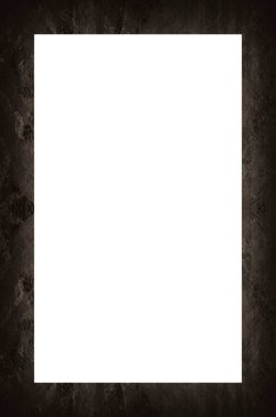 Retro desenli eski boyalı çerçeve