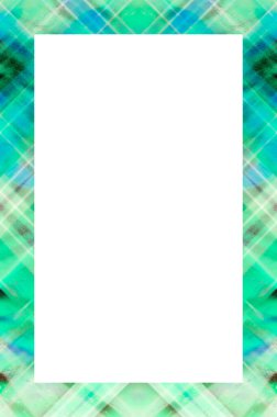 Retro desenli eski boyalı çerçeve