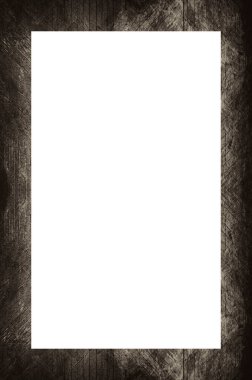 Retro desenli eski boyalı çerçeve