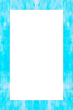 Retro desenli eski boyalı çerçeve