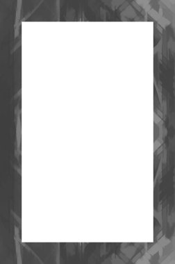 Retro desenli eski boyalı çerçeve