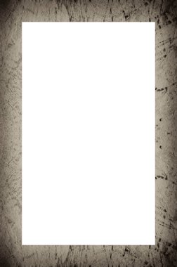 Retro desenli eski boyalı çerçeve