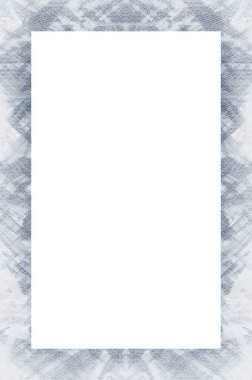 Retro desenli eski boyalı çerçeve