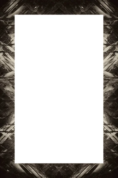 Old Painted Frame Retro Pattern — Stock Photo, Image