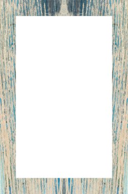 Retro desenli eski boyalı çerçeve