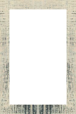 Retro desenli eski boyalı çerçeve