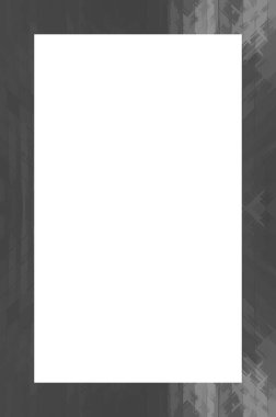 Retro desenli eski boyalı çerçeve