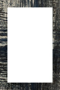 Retro desenli eski boyalı çerçeve